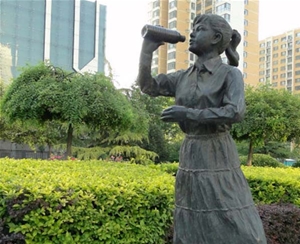 校園雕塑-校園文化建設